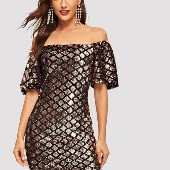 Sequin Dress - Picture 1 of 2